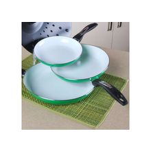 Набор из 3 сковородок с керамическим покрытием