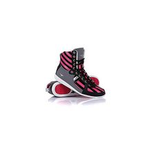 Высокие кеды женские Creative Recreation Galow Hi Black Hot Pink Stone