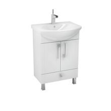 Triton Мебель для ванной Диана 60  L, удлиненное зеркало, ящик