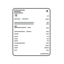 Алюминиевая пластина для маркировки кабеля PI-LABEL-NH