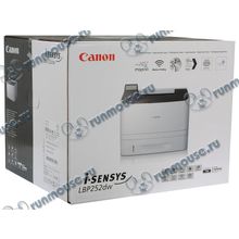 Лазерный принтер Canon "i-SENSYS LBP252dw" A4, 600x600dpi, бело-черный (USB2.0, LAN, WiFi) [135149]