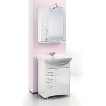 Aqwella Зеркальный шкаф Глория 65