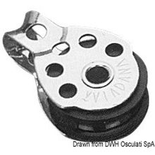 Osculati Mini-block 1pulley on ball bearings 8x25, 55.043.01