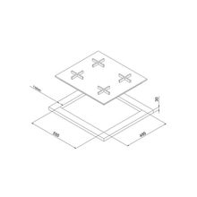 Korting Варочная поверхность Korting HGG 685 CTW