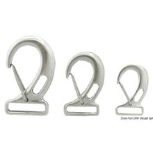 Osculati Snap-hook AISI 316 for webbing 72x32 mm, 09.249.02