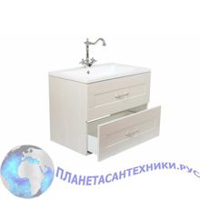 Тумба с раковиной Style Line Прованс 75 под умывальник Бали 75