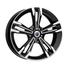 Колесные диски КиК Каррера (КС655) 7,0R18 5*115 ET44 d70,2 Алмаз-черный [30345]