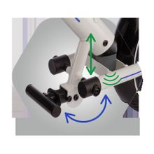 Алюминиевый беговел с 2 амортизаторами, 2 подножками Small Rider Roadster Pro (аква )