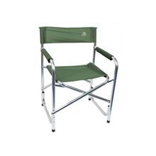 Складное кресло Trek Planet High Polish Aluminum Director Chair Green