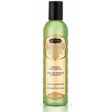 Kama Sutra Массажное масло Naturals Vanilla Sandalwood с ароматом ванили и сандала - 236 мл.