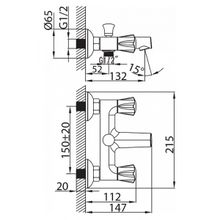 Смеситель Milardo Gibraltar GIBSB00M02