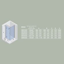 Душевой уголок Riho Scandic Wall W203 (120х90)