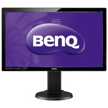 Монитор benq gl2450ht 9h.l7clb.hbe, 24" (1920x1080), tn, vga (d-sub), dvi, hdmi