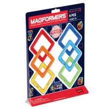 Магнитный конструктор MAGFORMERS 701001 (63086) Квадраты 6