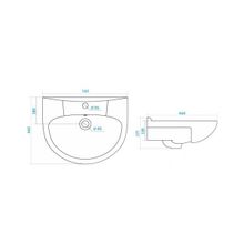 Triton Мебель для ванной Диана 55 L дверцы