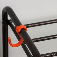 Подставка для обуви с сиденьем, 3 яруса, 89×30×48 см, цвет медный антик