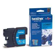 Картридж BROTHER LC-980C  для  DCP-145C 165 195C 375CW, MFC-250C 290C, голубой (260 стр.)