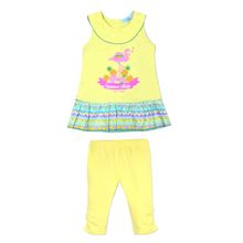 Lebe Комплект для девочки (платье и лосины) 8B30IC4030