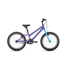 Подростковый горный (MTB) велосипед MTB HT 20 Low фиолетовый голубой 10.5" рама
