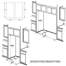 FRIGIDAIRE MRAD19V9KS MUFD19V9KS