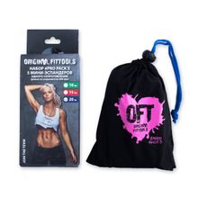 Original FitTools Набор из 5 мини-эспандеров одного сопротивления (20 LBS) Original FitTools FT-PP20