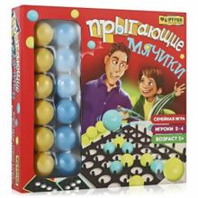 Настольная игра "Прыгающие мячики"