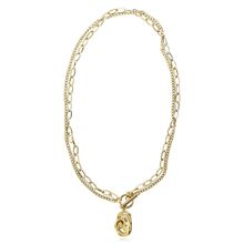 Многослойное колье под золото (арт. 83433-2)