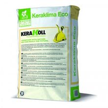 Клей-шпатлёвка Kerakoll Keraklima Eco для крепления и шпаклевания изоляционных плит, цвет Серый, 25 кг