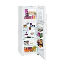 холодильник Liebherr CTP 3016-22 001, 160 см, двухкамерный, морозильная камера сверху, белый