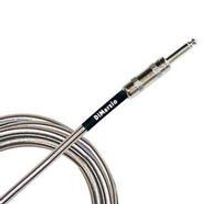 METALLIC INSTRUMENT CABLE 18` SILVER EP1718SSSM