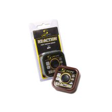 Поводок карповый Reaction Braid, 20м, 25lb, 11.4кг, Camo Green Carp Spirit