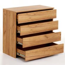 Комод Бейрут, 802х430х800, Дуб золотой Черный
