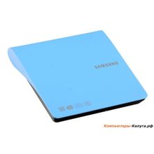 Оптич. накопитель ext. DVD±RW Samsung SE-208AB TSLS Slim Blue &lt;SuperMulti, USB 2.0, Retail&gt;