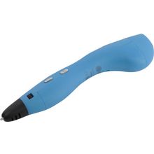 Cactus   CS-3D-PEN-E-BL   3D ручка (PLA ABS, LED, Blue, 0.6мм, 1.75мм)