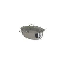 Жаровня со стеклянной крышкой REGENT INOX Cucina 93-RT03v (38 см )