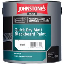 Johnstones Quick Dry Matt Blackboard Paint 2.5 л черная