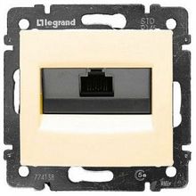 Розетка компьютерная 1xRJ45 Cat.5 GALEA LIFE, бежевый |  код. 774142 |  Legrand