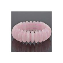 Бусики-Колечки Браслет Розовый кварц "Линда" арт.бп3300