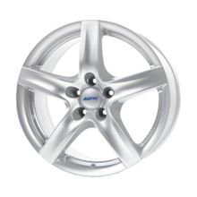 Колесные диски Alutec Grip 6,5R16 5*100 ET48 d56,1 Polar Silver [GR65648S21-0]