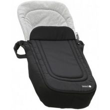 Seed Papilio Foot Muff grey black