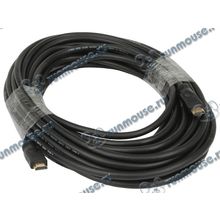 Кабель HDMI Gembird "CC-HDMI4-15M", с позолоченными контактами (15м) (ret) [114402]