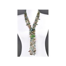 Бусики-Колечки Колье Яшма "Ребекка" арт.П2200