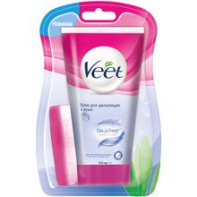 Veet Silk & Fresh с Алоэ Вера и Витамином Е 150 мл