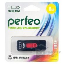 Perfeo USB Drive 8GB S05 Black PF-S05B008 USB3.0