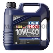 Масло моторное 10W40 LIQUI MOLY 4л полусинтетика Optimal