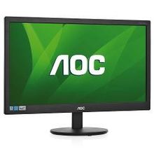 монитор AOC E2070SWN, 1600x900, 5ms, LED, черный