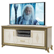 Мэри-Мебель Тумба ТВ Версаль ГВ-03 цвет слоновая кость ID - 292280