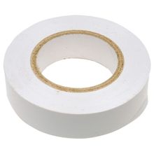 Изолента ПВХ, 15 мм х 10 м, 130 мкм, белая СибрТех