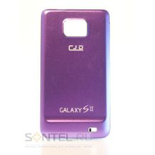 Накладка CJD алюминиевая для Samsung i9100 фиолетовая
