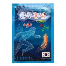 Himena Korean Glue Red Ginseng Пластырь с красным женьшенем и глюкозамином, 20 шт